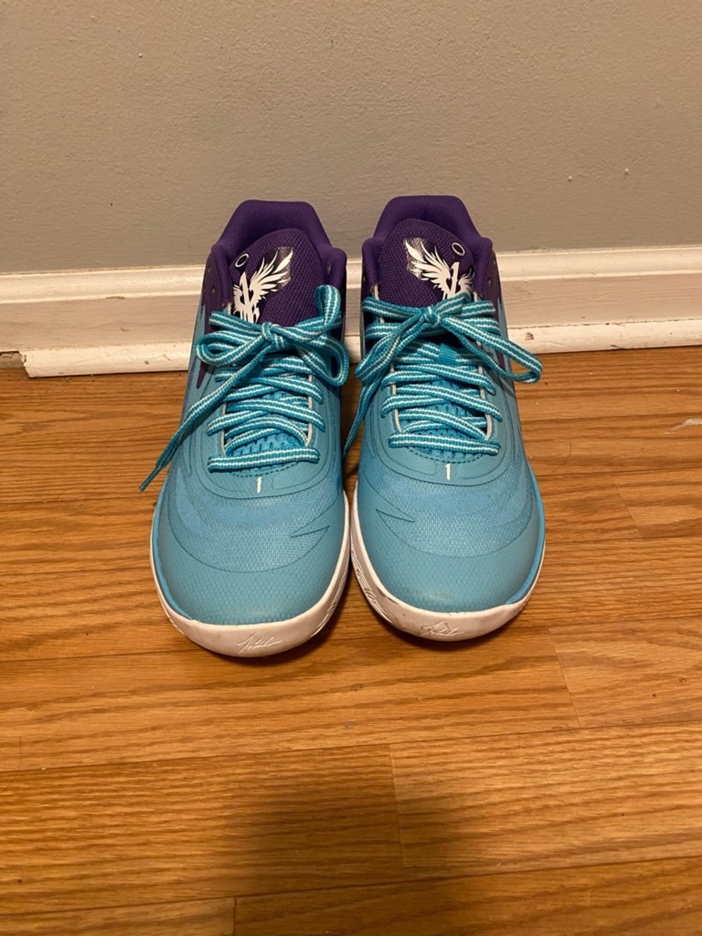 Men’s Athletic Sneakers in Blue and Purple